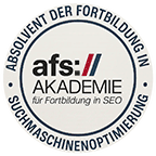 Akademie für Suchmaschinenoptimierung — zertifizierter SEO-Manager
