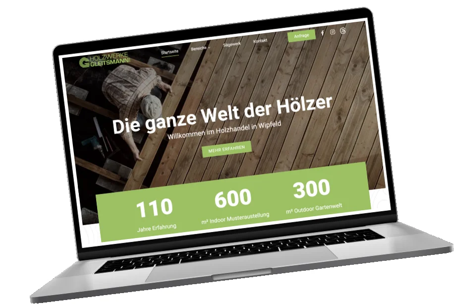 Holzwerke Gleitsmann SEO Referenz