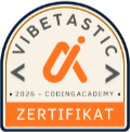 Vibetastic Coding Academy — Vibecoding-Zertifikat