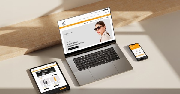 Professionell erstellte Website mit responsive Design